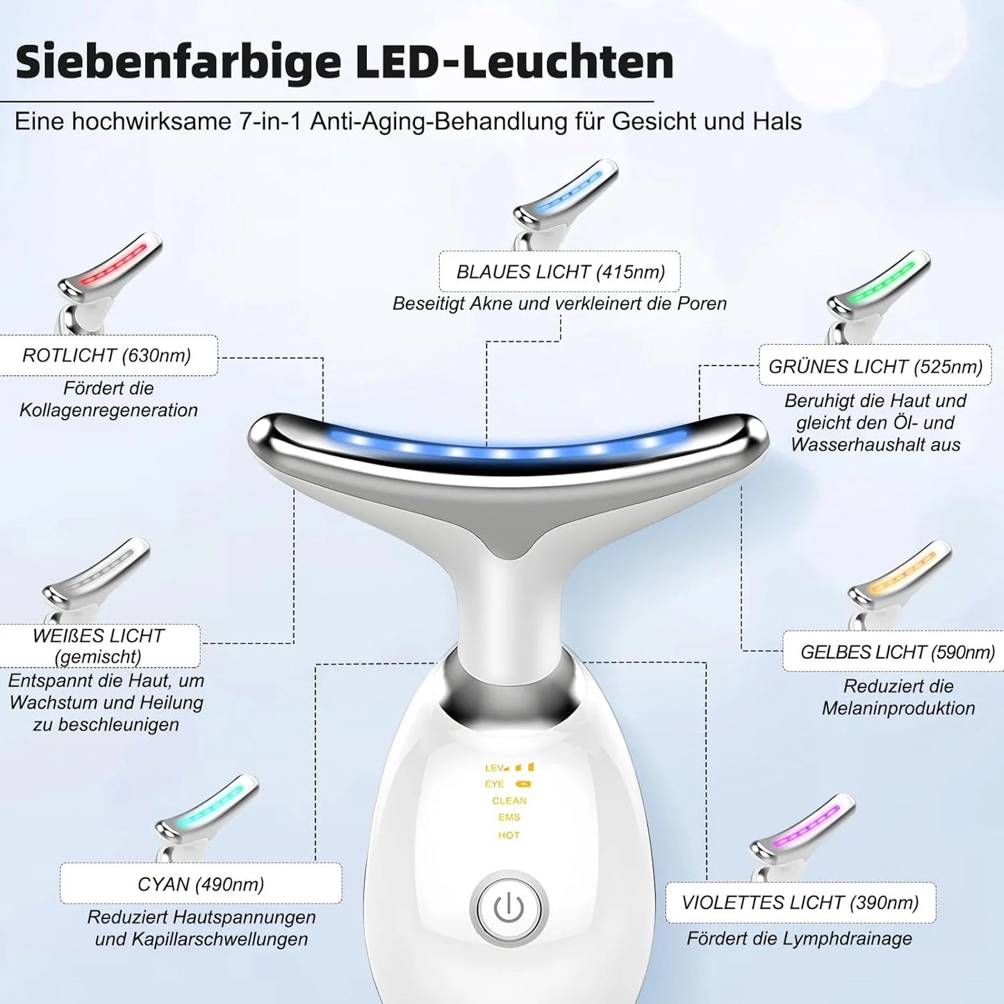 Glow Sculptor LED-Therapie & modernes Gua-Sha für straffe Haut